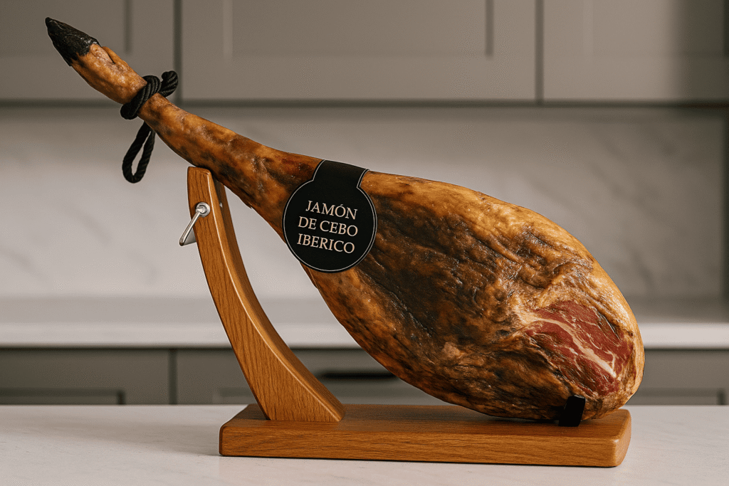 qué es el jamón de cebo