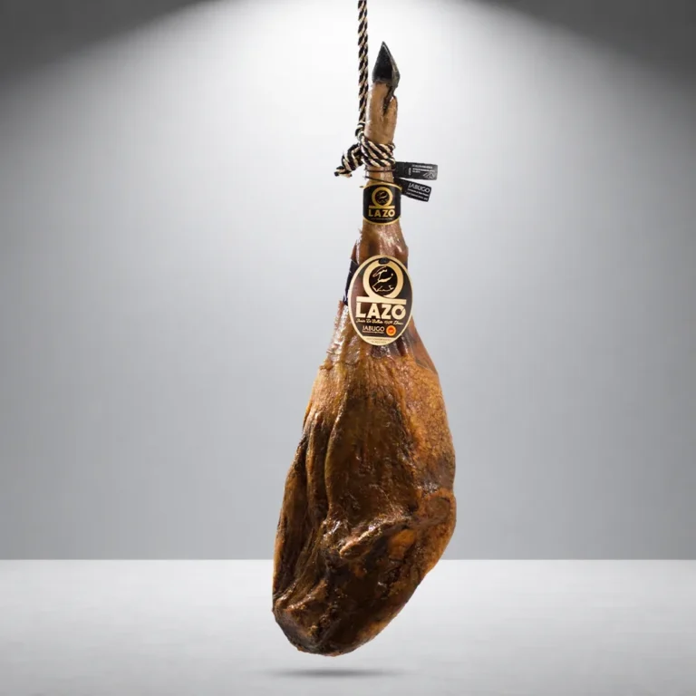 JAMÓN DE BELLOTA 100% IBÉRICO DOP JABUGO LAZO